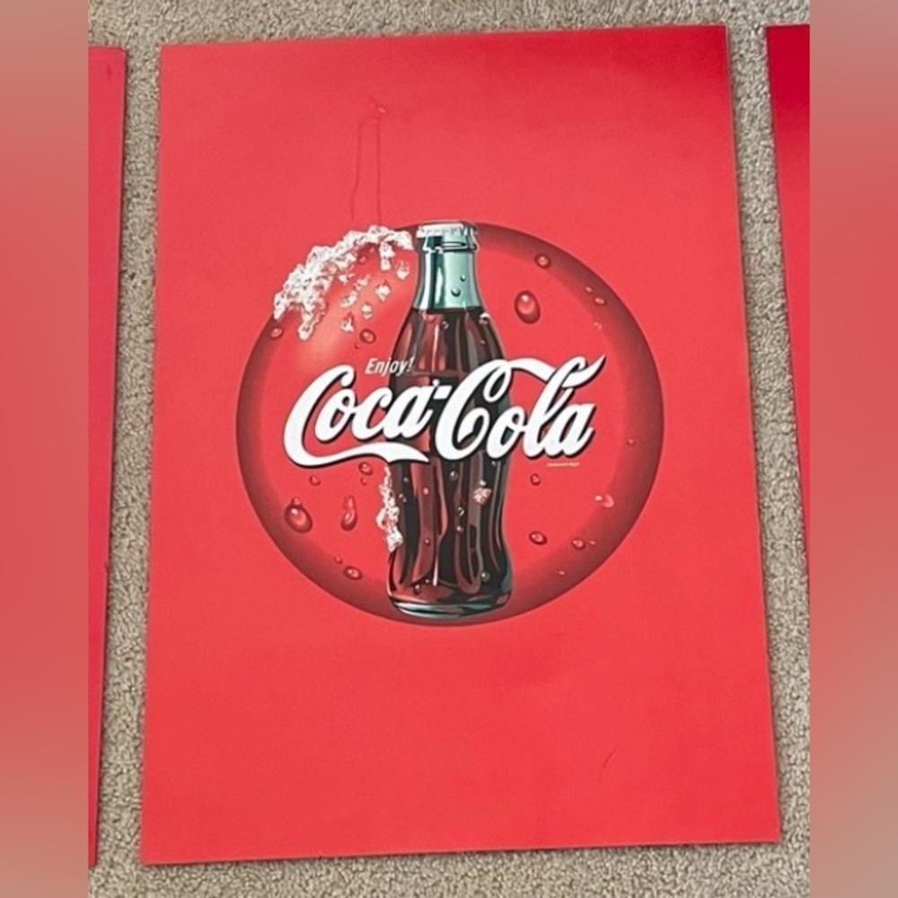 Coca Cola Red Art Magnetic Sign